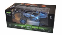 Radiografische Buggy Atomic 2WD 2,4GHz schaal 1 op 12 RTR, Blauw